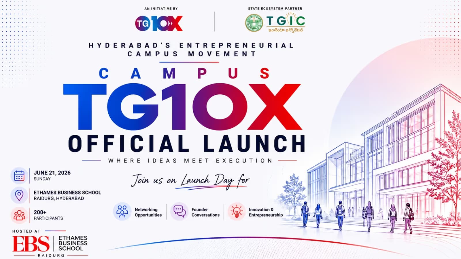 CAMPUS.TG10X LAUNCH EVENT