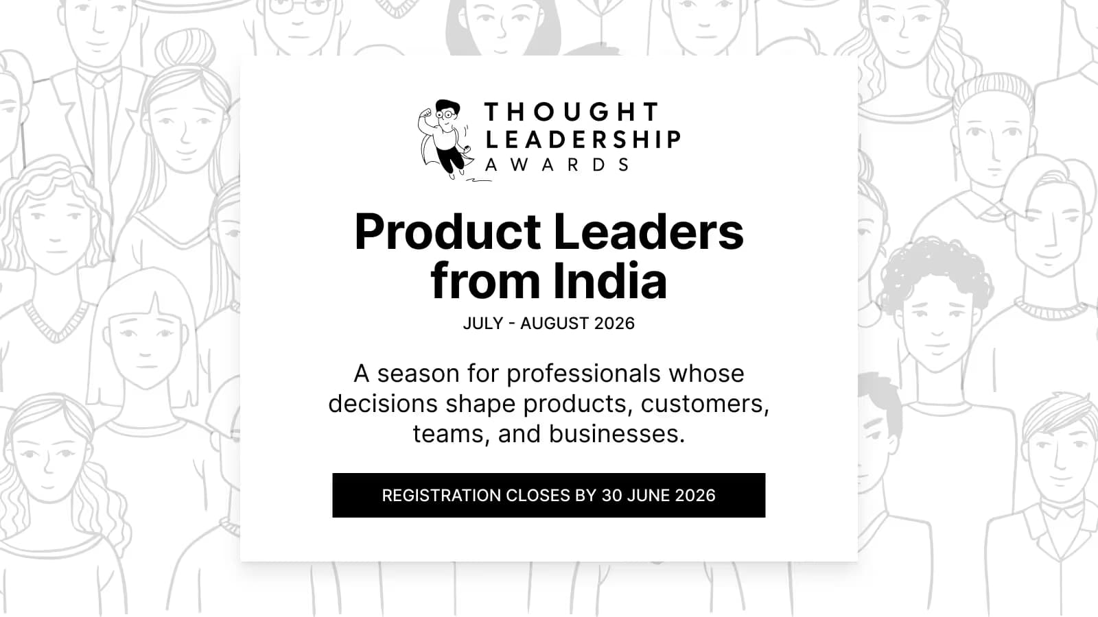 Thought Leadership Awards August 2026