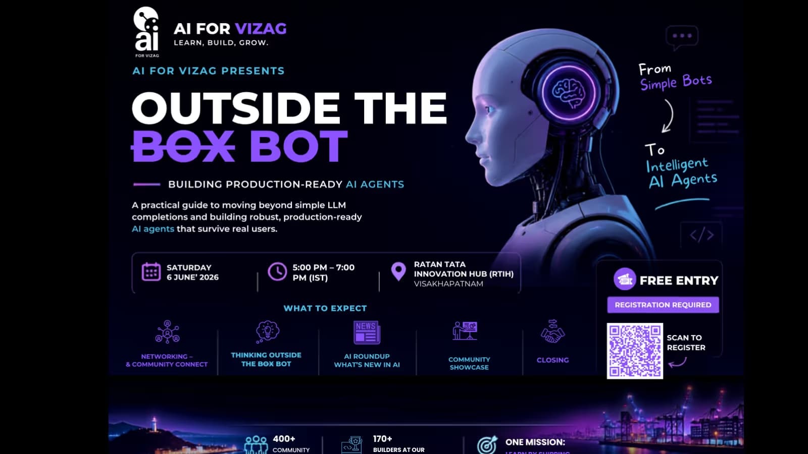 AI for Vizag: Outside The Bot | Building Production-Ready AI Agents