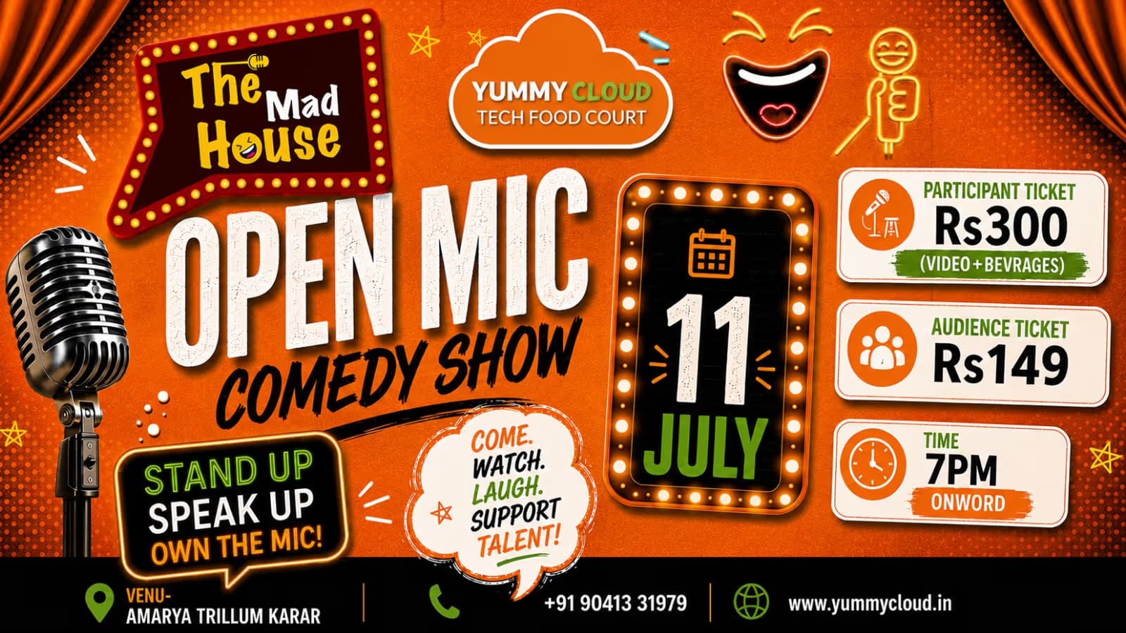Open Mic Comedy Show