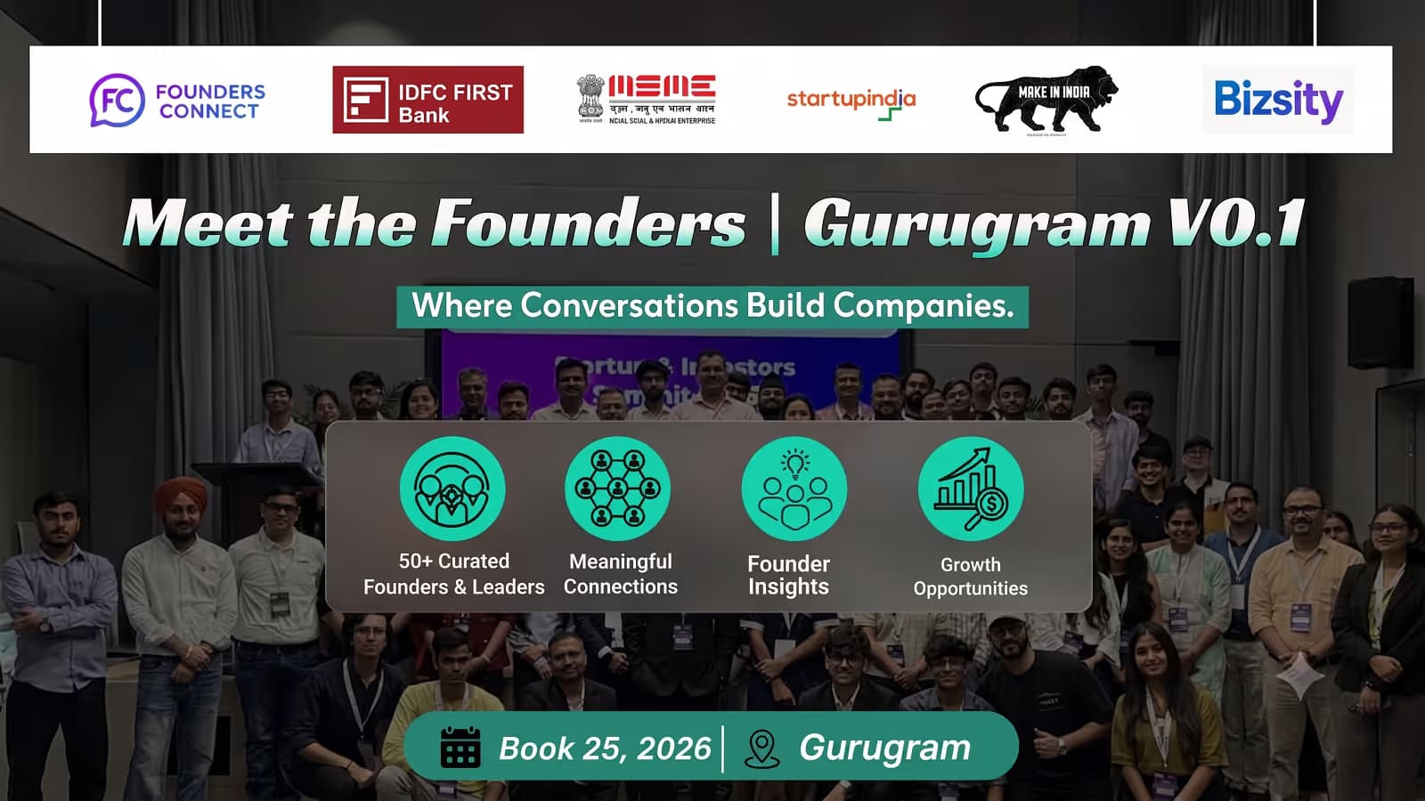 Meet The Founder's | Gurugram | By Founders Connect