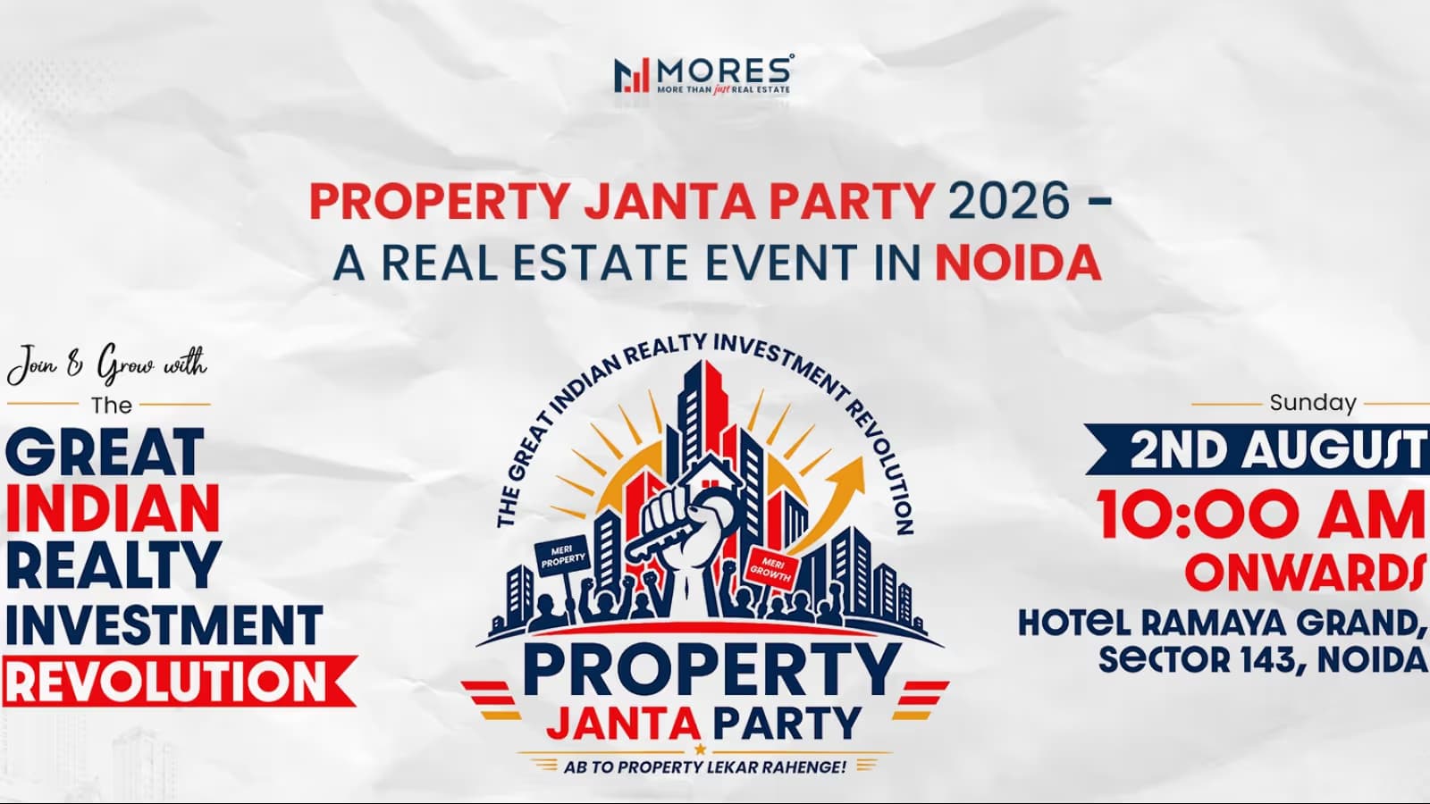 Property Janta Party 2026 – Noida's Premier Property Event
