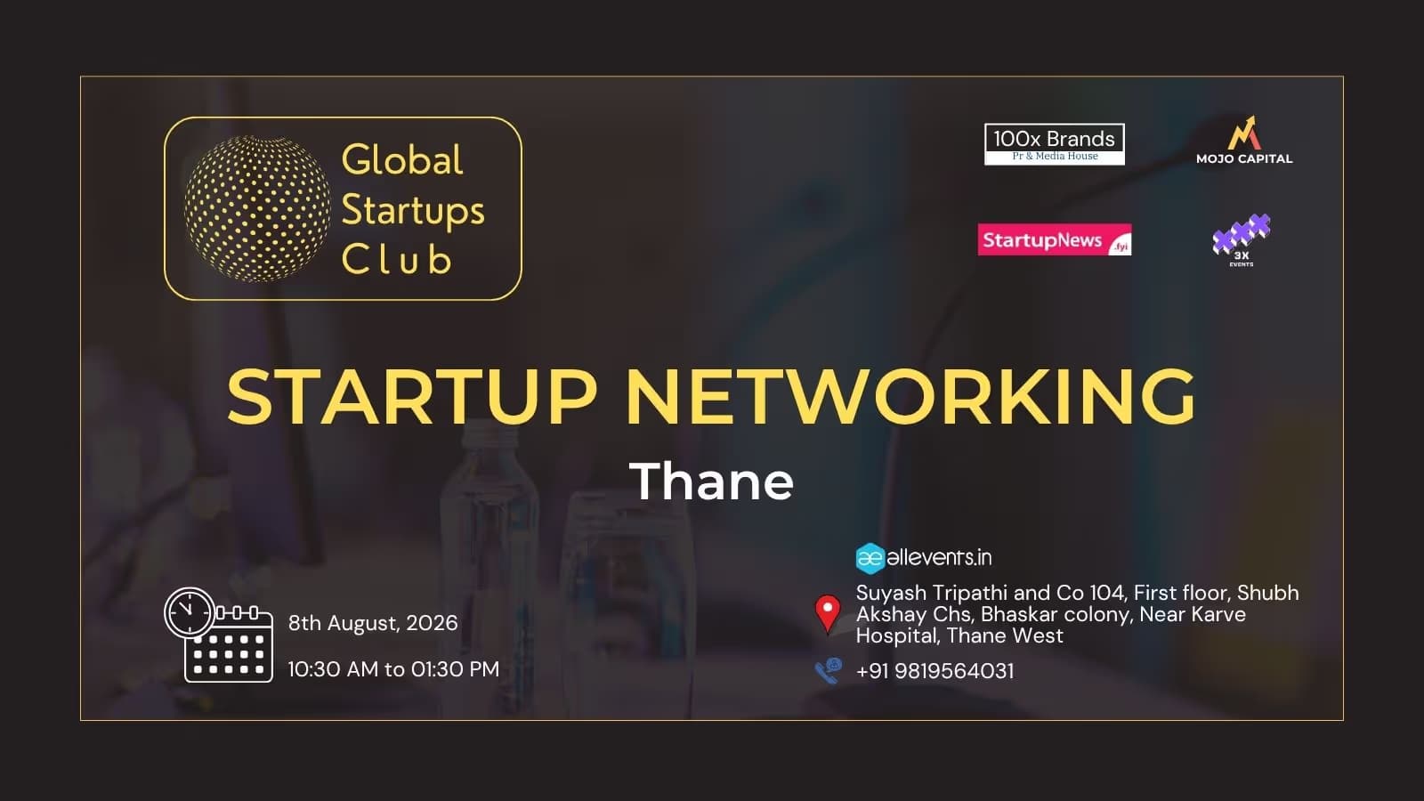 GLOBAL STARTUPS CLUB l STARTUP NETWORKING THANE 2026