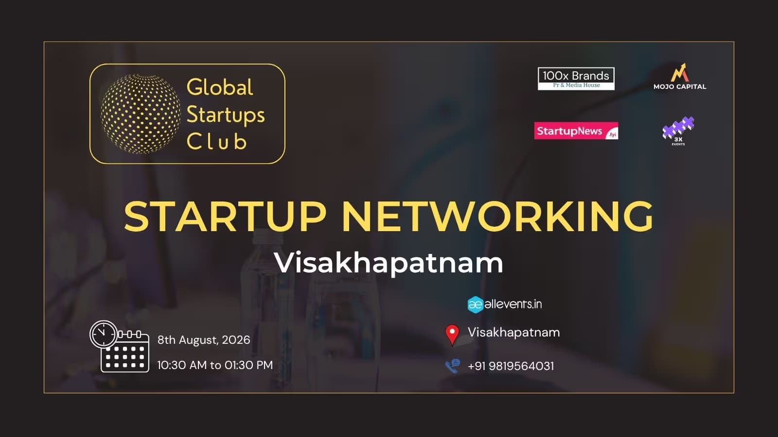 GLOBAL STARTUPS CLUB l STARTUP NETWORKING VISAKHAPATNAM 2026