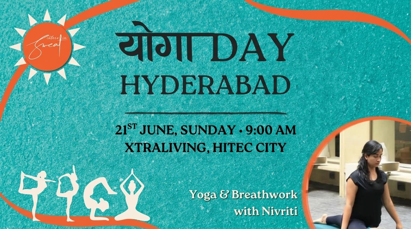 HYD World Yoga Day: Yoga & Breathwork with Nivriti
