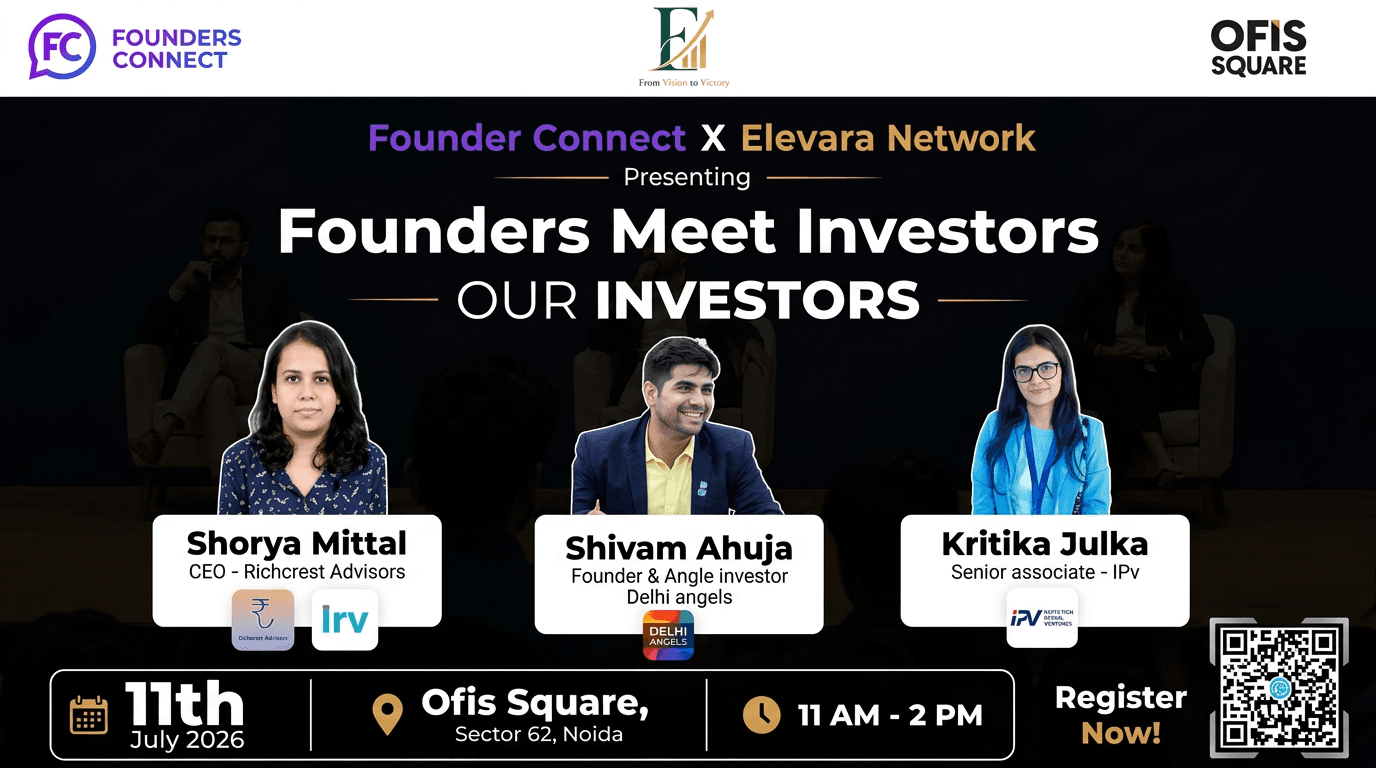 Founders Meet Investors | Noida