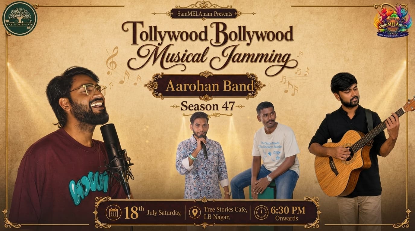 SamMELAnam: Aarohan Band Musical Jam & Open Mic