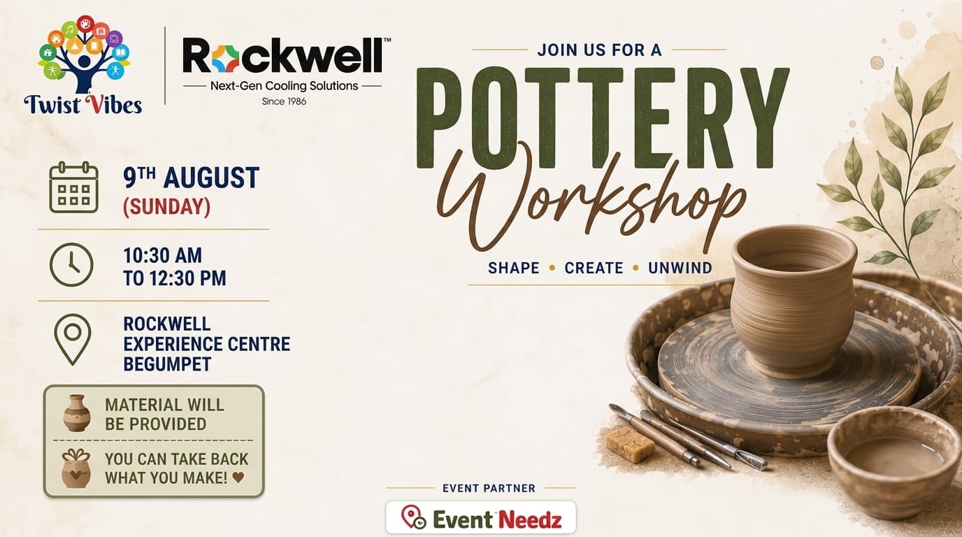 Pottery Workshop By Twist Vibes