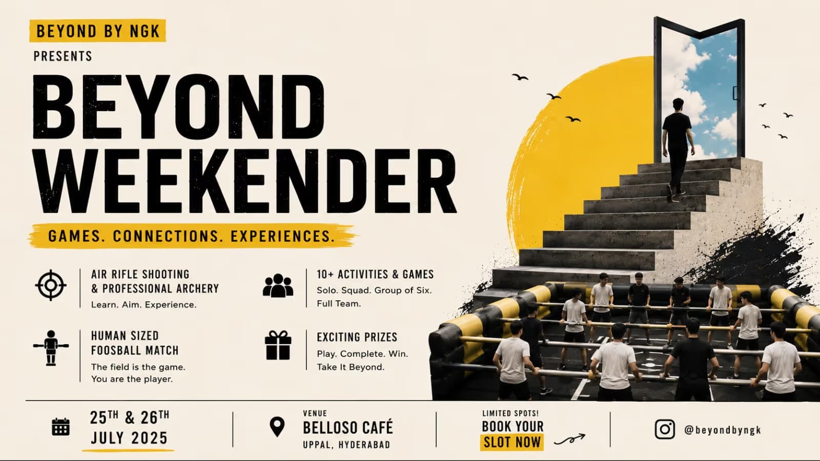 Beyond Weekender @ Café Belloso