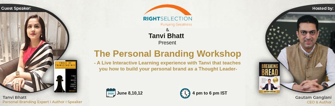 The Personal Branding Workshop with Tanvi Bhatt