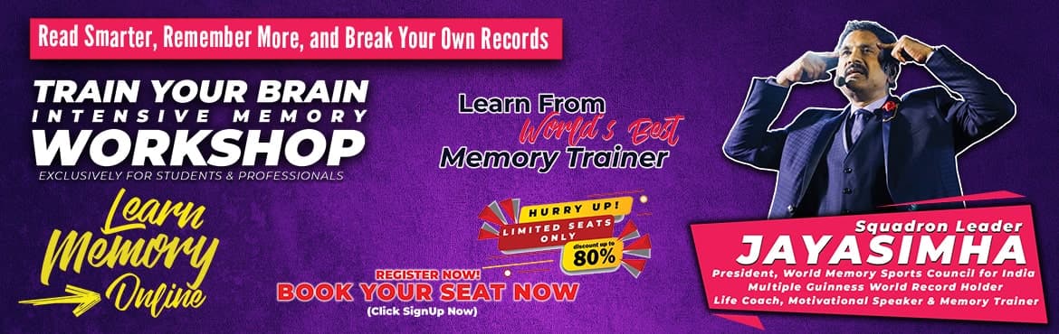 Train Your Brain Memory Workshop
