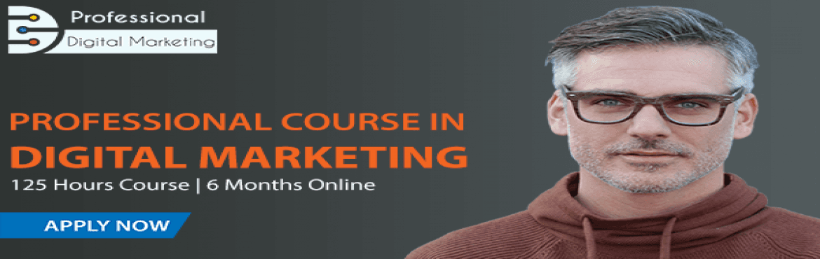 Professional Course in Digital Marketing - 6 Months Online Program with Live Sessions - Jul 2020