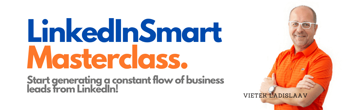 LinkedinSmart Master Class with Vietek Ladislaav