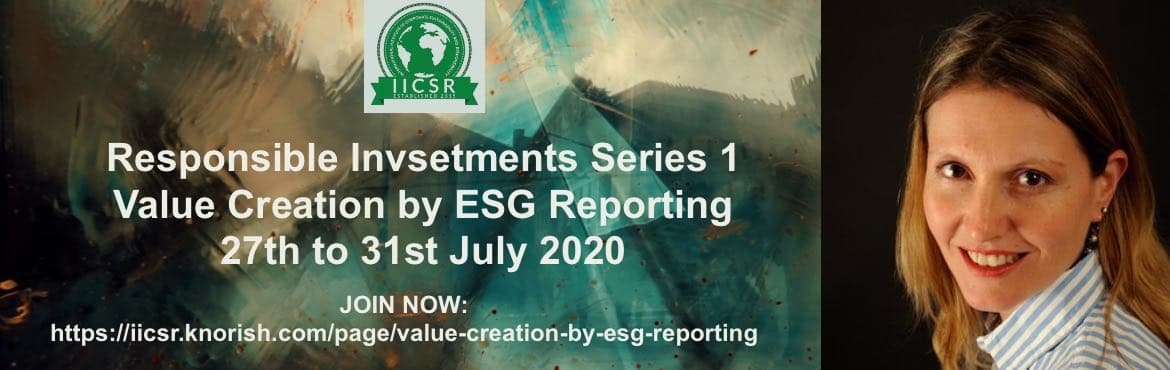 Value Creation by ESG Reporting by Ludivine Noirel