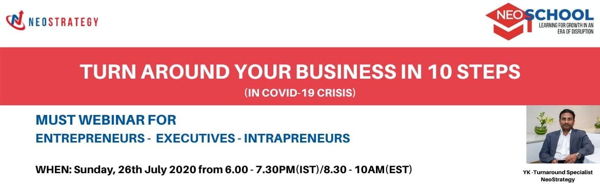 10 STEPS TO TURN AROUND YOUR BUSINESS IN COVID-19 (FREE WEBINAR)