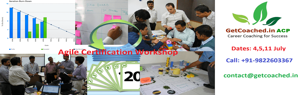 PMI ACP Agile Certification Physical and Online Training on 5 September