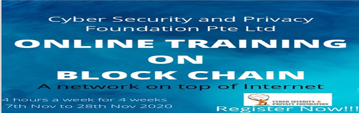 Training Programme on Blockchain