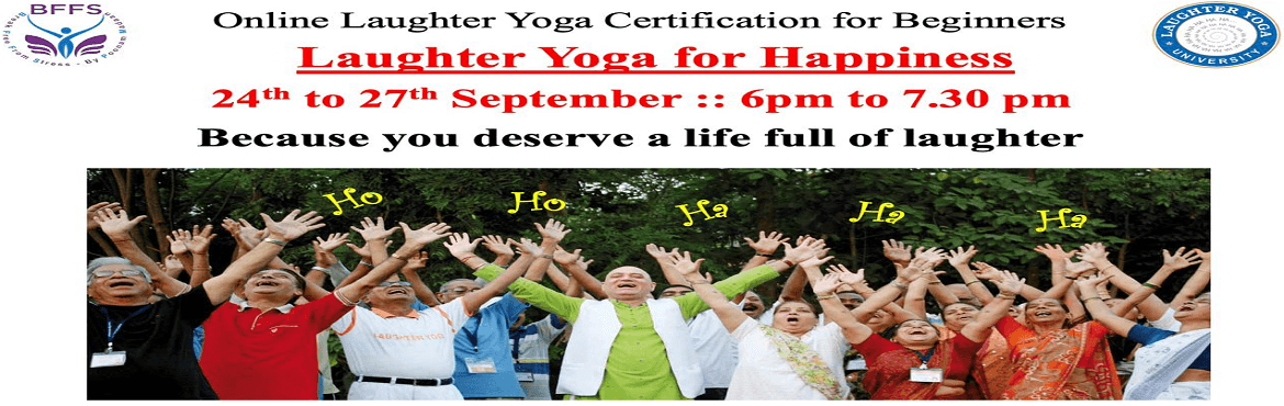 Laughter Yoga for Happiness: Online Certification program from Beginners