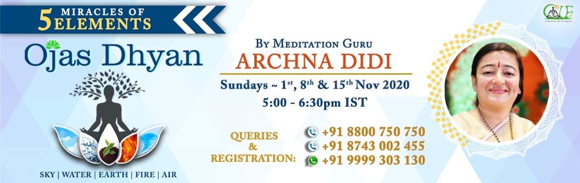 Ojas Dhyan-by Meditation Guru Archna Didi