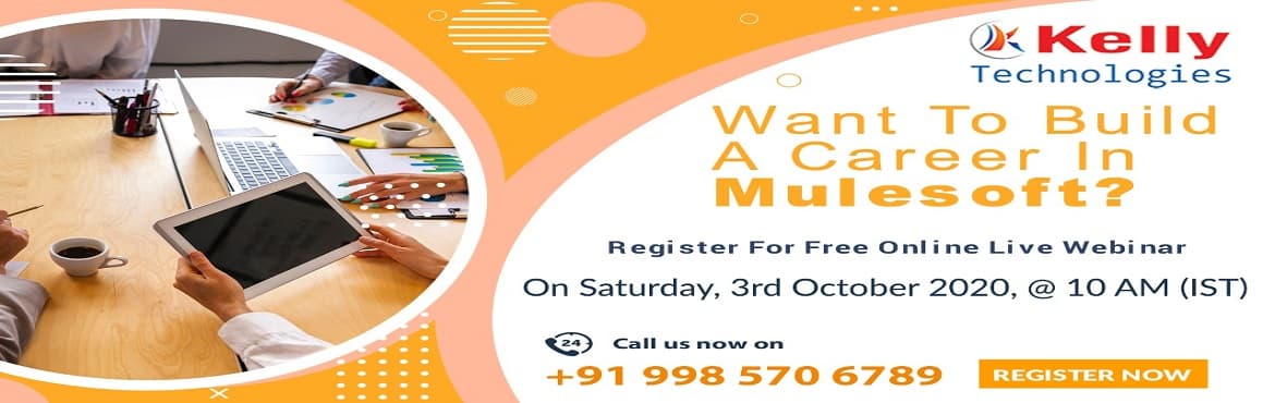 Join Us For MuleSoft Free Informative Demo Session Online On 3rd Oct 2020 9 AM IST