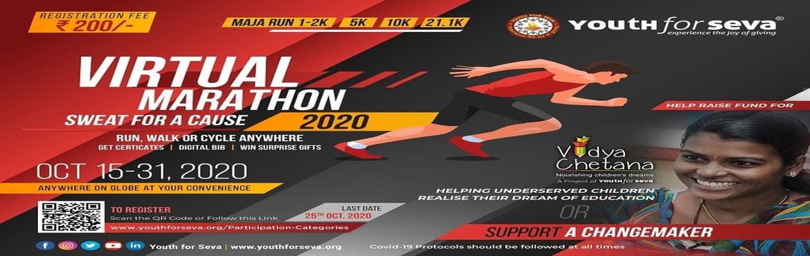 Youth for Seva - Virtual Marathon