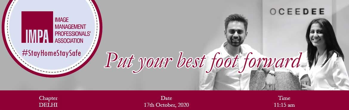 Put your best foot forward