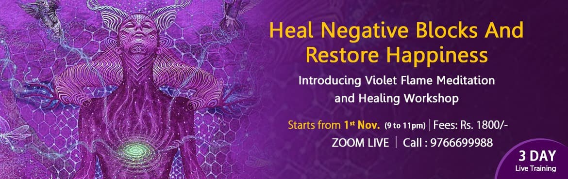Violet Flame Meditation and Healing Workshop by Neha Thakkar Live
