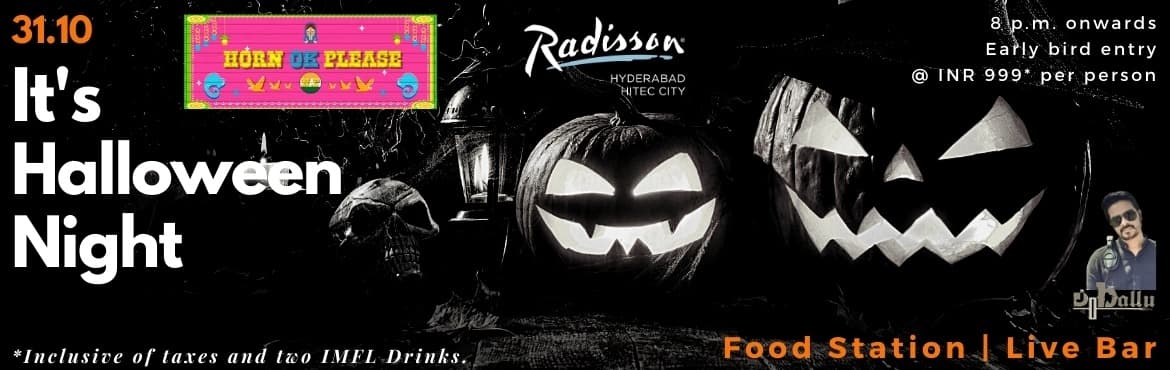 Halloween Night with DJ Ballu at Radisson Hyderabad