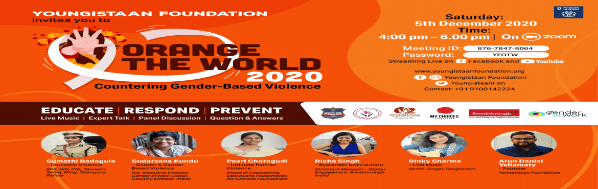 Zoom - Gender Based Violence - Orange the World