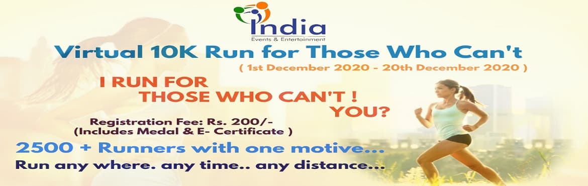 Virtual 10K Run for Those Who Cant 2020