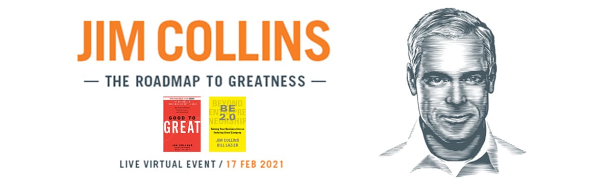 Virtual Event- The Roadmap to success with Jim Collins