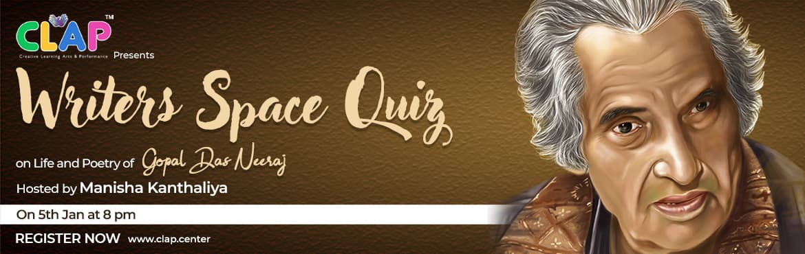 Writers Space Quiz on Gopal Das Neeraj Hosted by Manisha Kanthaliya