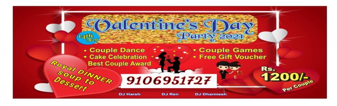 Valentines Day Party at NIKUMBHS RESTOCAFE