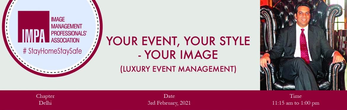 Your Event, Your Style - Your Image