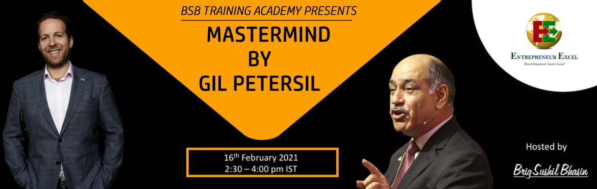 Mastermind session with Gil Petersil