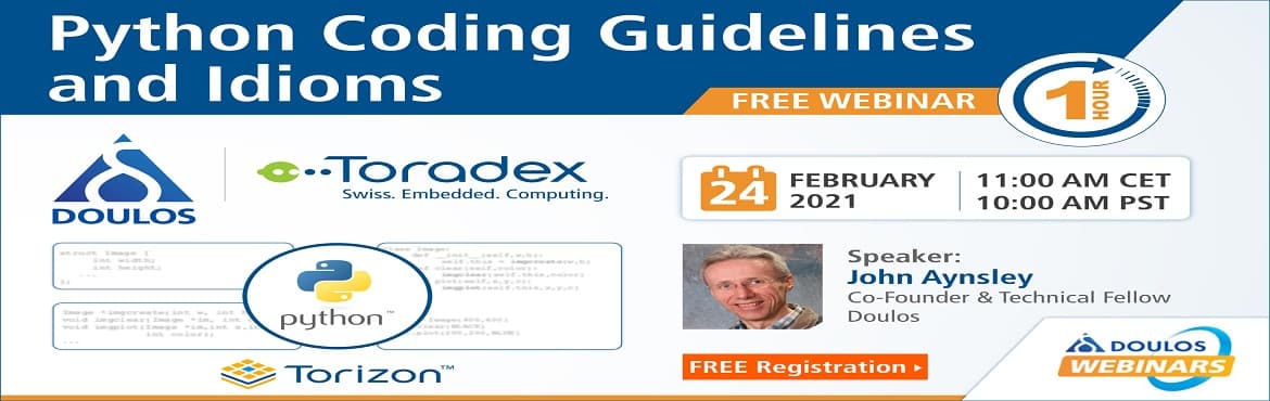 Webinar: Python Coding Guidelines and Idioms