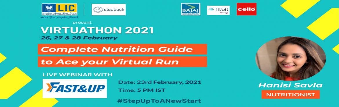 Webinar on complete nutrition guide to help you ace a virtual run