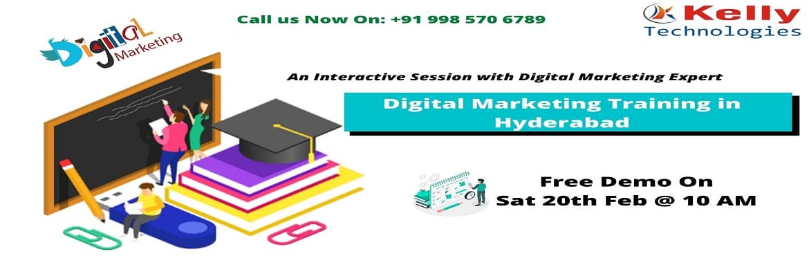 Register For Free Demo On Digital Marketing On Sat 20th Feb @ 10 AM