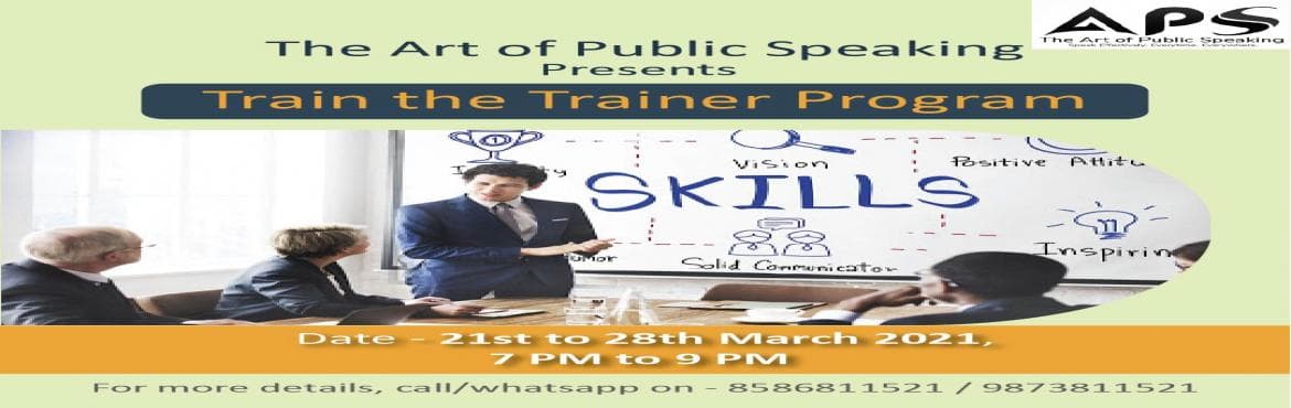 Train the Trainer Certification Program