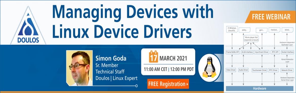 Webinar: Managing Devices with Linux Device Drivers