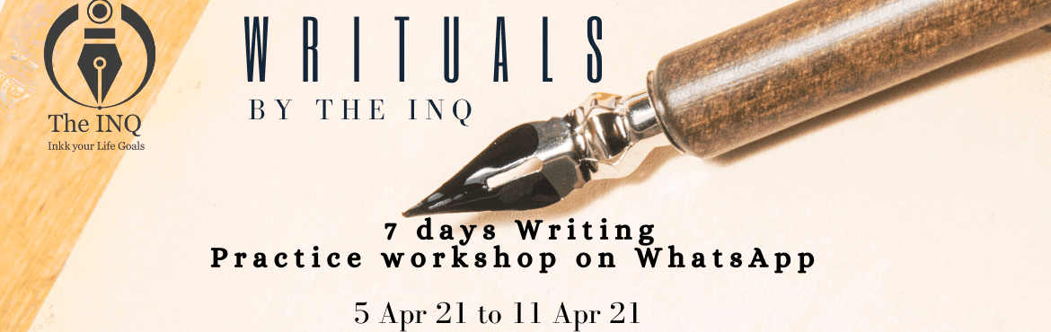 Writuals 2.0 - 7 Days Whatsapp Based Writing Practices