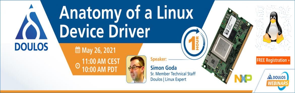Webinar: Anatomy of a Linux Device Driver