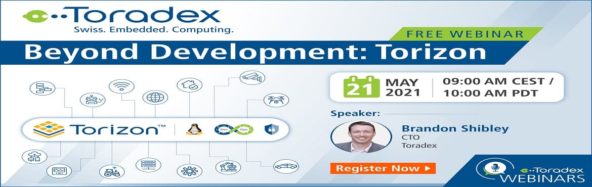 Webinar - Beyond Development: Torizon