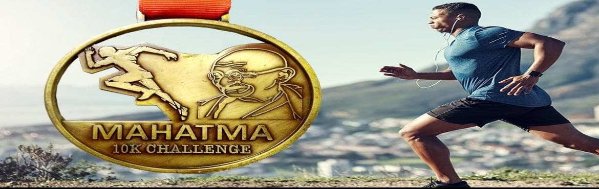 Mahatma 10KM Virtual Run - Get Medal by Courier