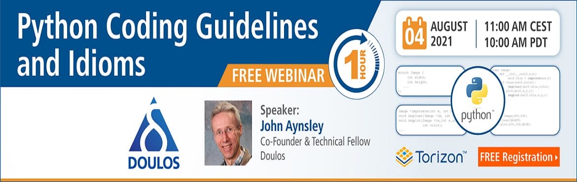 Webinar: Python Coding Guidelines and Idioms