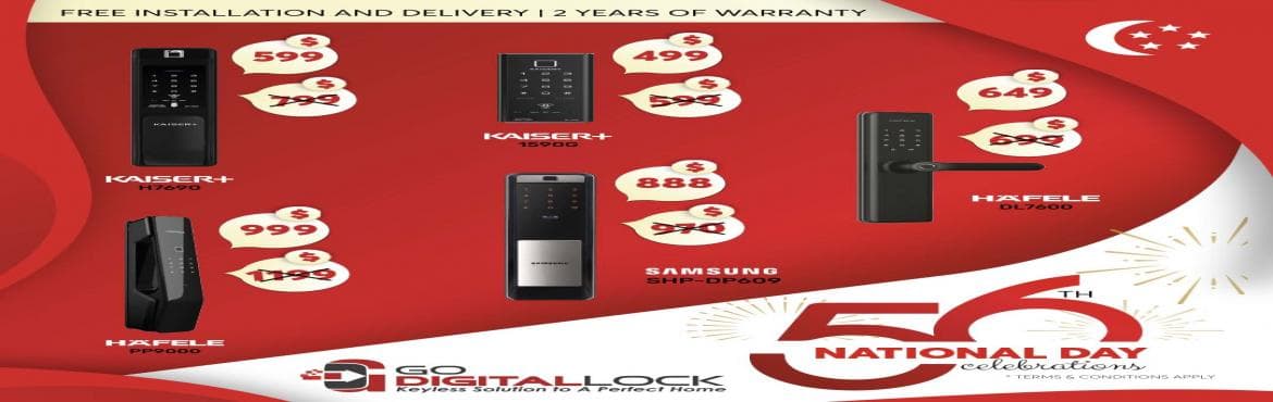 National Day Digital Lock Offer 2021