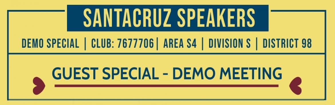 Toastmasters Demo Meeting