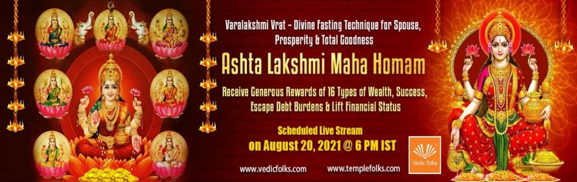 Varalakshmi Vrat Special - Ashta Lakshmi Maha Homam
