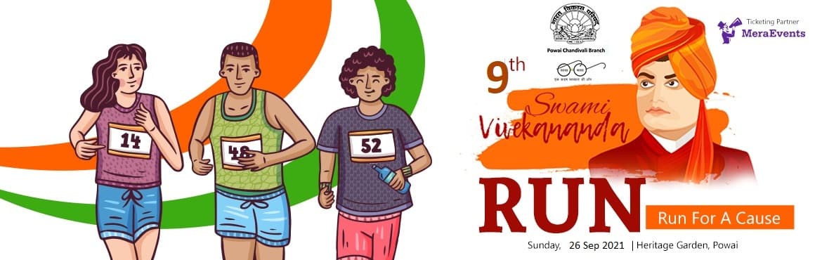9th Swami Vivekanand Run - Symbolic Charity Run (Only 100 participants)