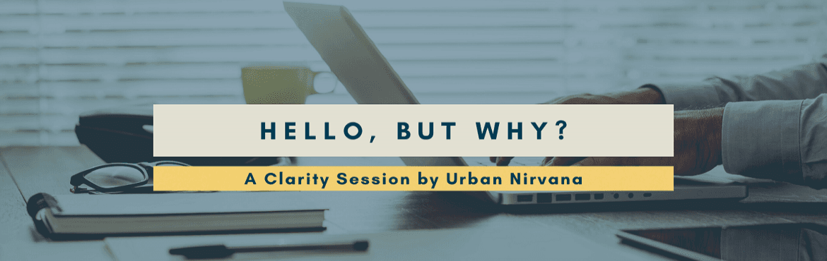 Why do we do the things we do? - A discussion about our purpose for profession